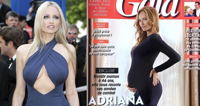 Adriana Sklenaříková se pochlubila těhotenským bříškem v 9. měsíci.