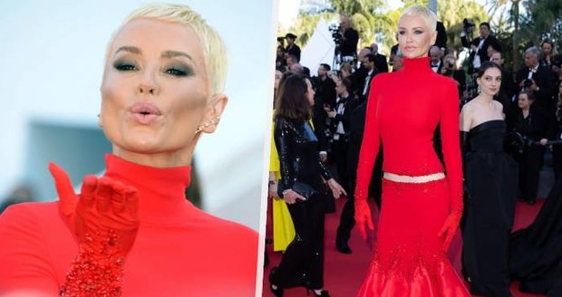 Adriana Sklenaříková uchvátila Cannes.