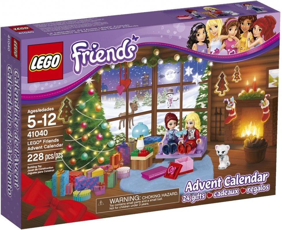 Adventní kalendář LEGO FRIENDS seženete od 429 do 725 Kč