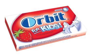 V mikulášské nadílce by neměly chybět dětské žvýkačky Orbit for Kids. Vybírat můžete hned ze tří lákavých příchutí – Jahoda, Tropické ovoce a Bubble gum. Doporučená cena 14-ti plátkového balení je 19,90 Kč.