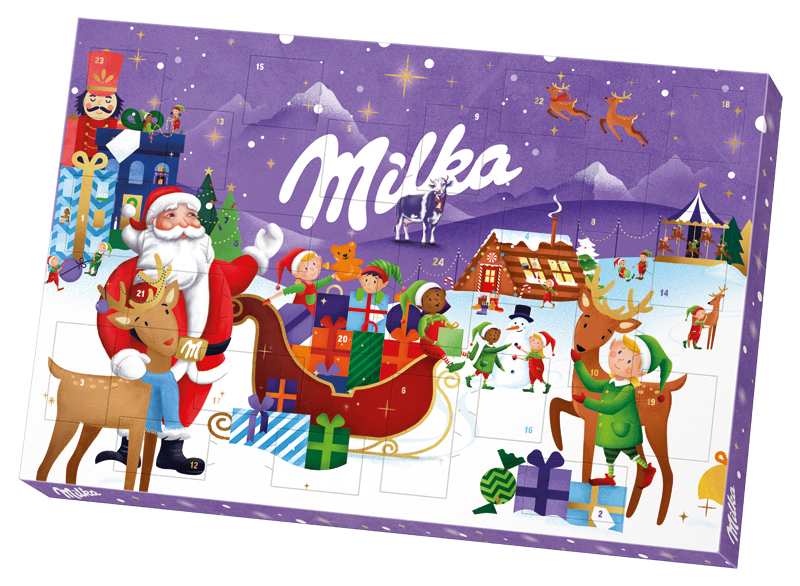 Adventní kalendář Milka