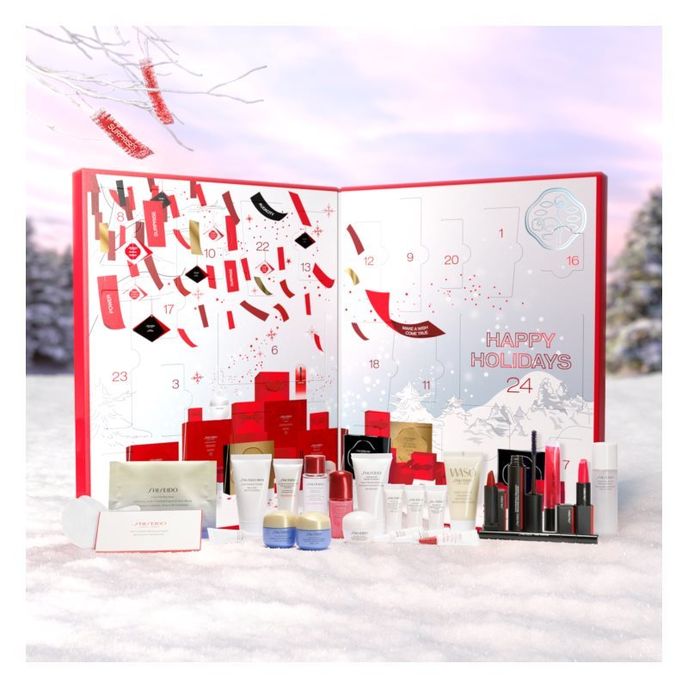 Adventní kalendář s pleťovou a dekorativní kosmetikou, Shiseido, notino.cz, 3257 Kč Adventní kalendář s pleťovou a dekorativní kosmetikou, Shiseido, notino.cz, 3257 Kč