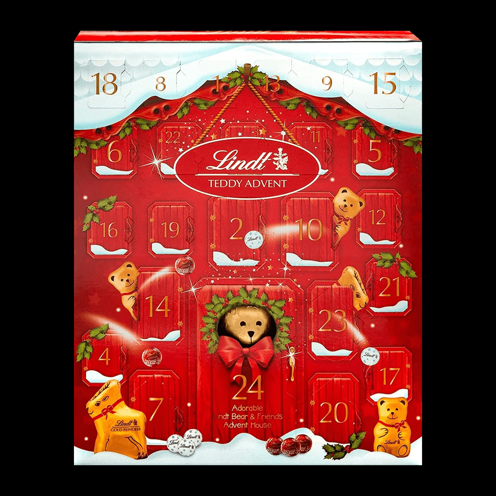 Adventní kalendář s čokoládou Lindt