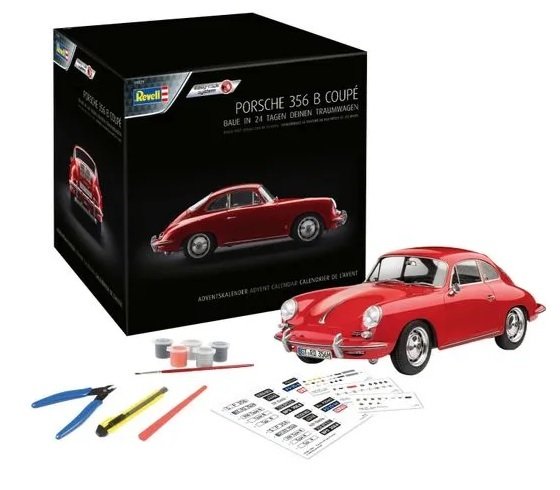 Adventní kalendář Porsche, 1199 Kč, koupíte na www.mall.cz