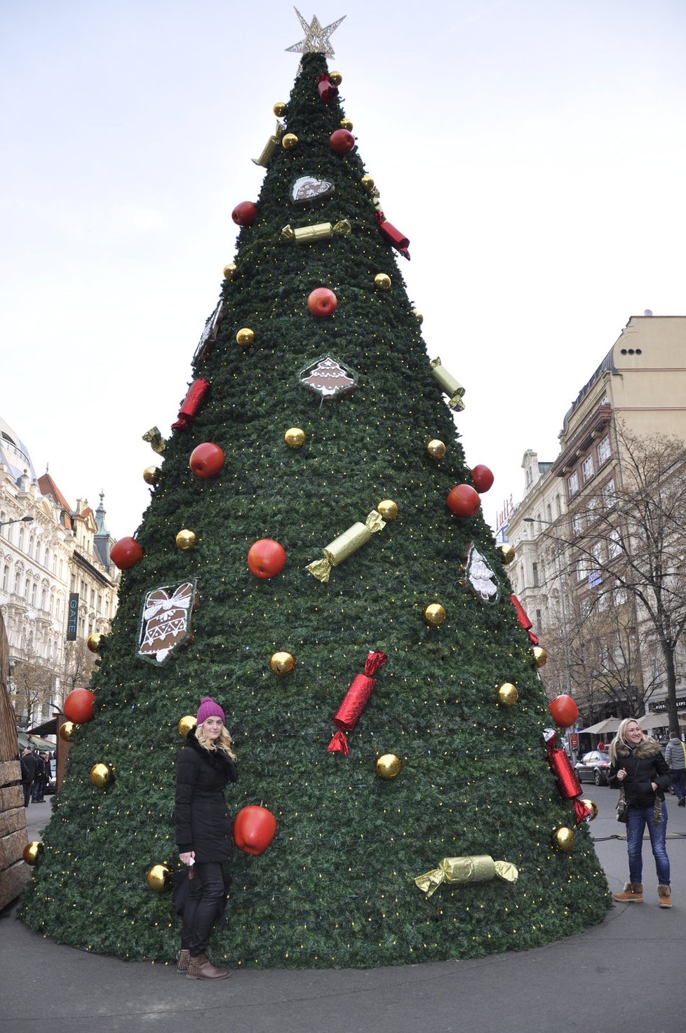 Adventní trhy na Václavském náměstí