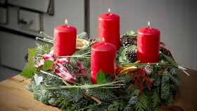 Dnes je první adventní neděle: Udělejte si dekoraci na poslední chvíli