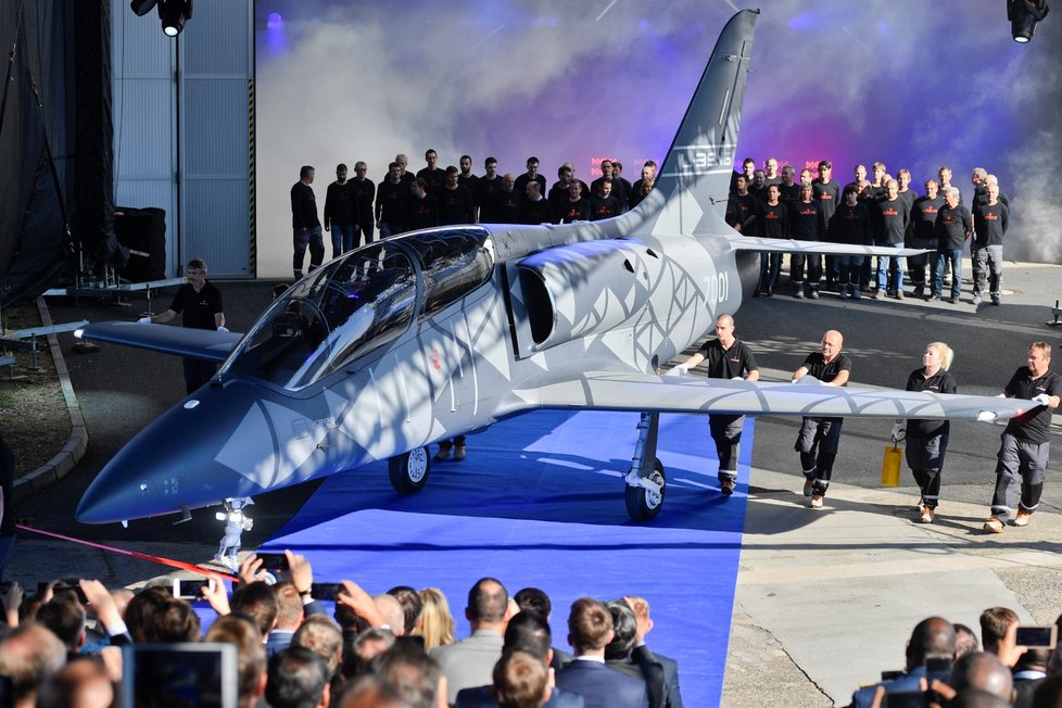Předsériový letoun L-39NG, stroj nové generace, 22.12.2018 poprvé vzlétl na letišti Aera Vodochody