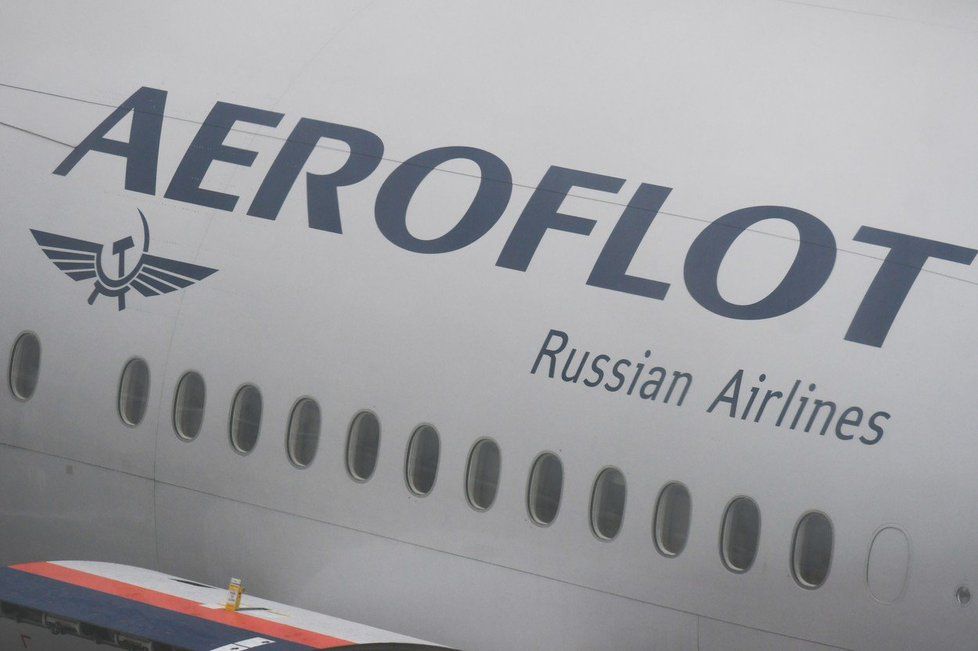 Letadlo ruských aerolinek Aeroflot