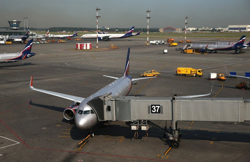 Letadlo ruských aerolinek Aeroflot