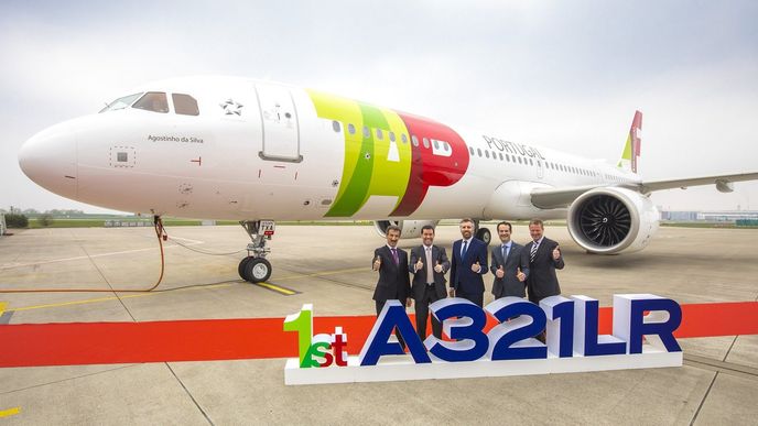 První A321LR portugalských TAP. První A321LR portugalských TAP.