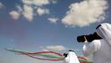 Aerosalon v Dubaji: vystoupení armádního akrobatického týmu