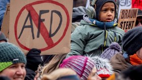 Desetitisíce Němců protestovaly proti straně AfD. Vadí jim tajný plán na odsun uprchlíků