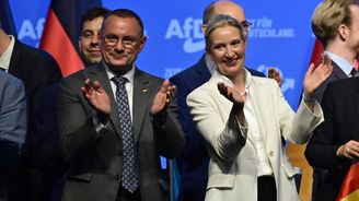 Sjezd AfD: Ve vedení zůstávají Chrupalla s Weidel, strana se snaží před volbami skrývat konflikty Sjezd AfD: Ve vedení zůstávají Chrupalla s Weidel, strana se snaží před volbami skrývat konflikty
