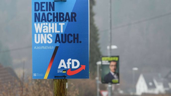 Plakát AfD Plakát AfD