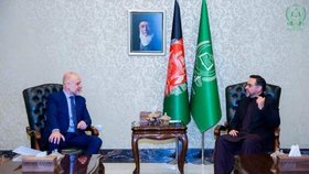 Velvyslanec ČR v Afghánistánu Jiří Baloun se dne 1. 12. 2020 setkal s afghánským politikem Salahuddínem Rabbáním