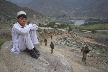 Čeští vojáci na misi v Afghanistánu zachránila syna vládního úředníka (ilustrační foto)