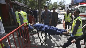 Bombový útok v afghánském Kábulu