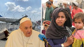 Papež se zastal uprchlíků před Tálibánem, ale varoval: „Bez integrace jsou nebezpečím“  