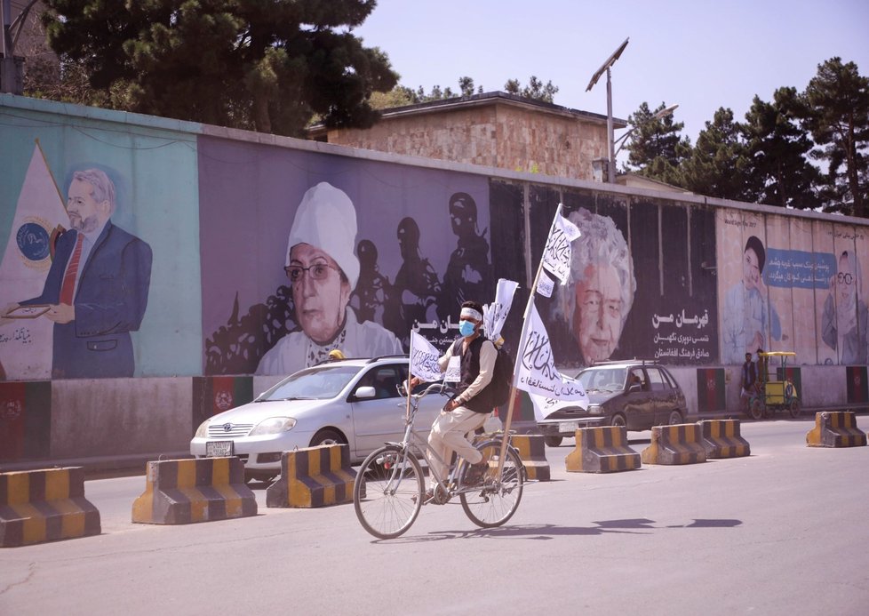 Jednotky Tálibánu v Kábulu