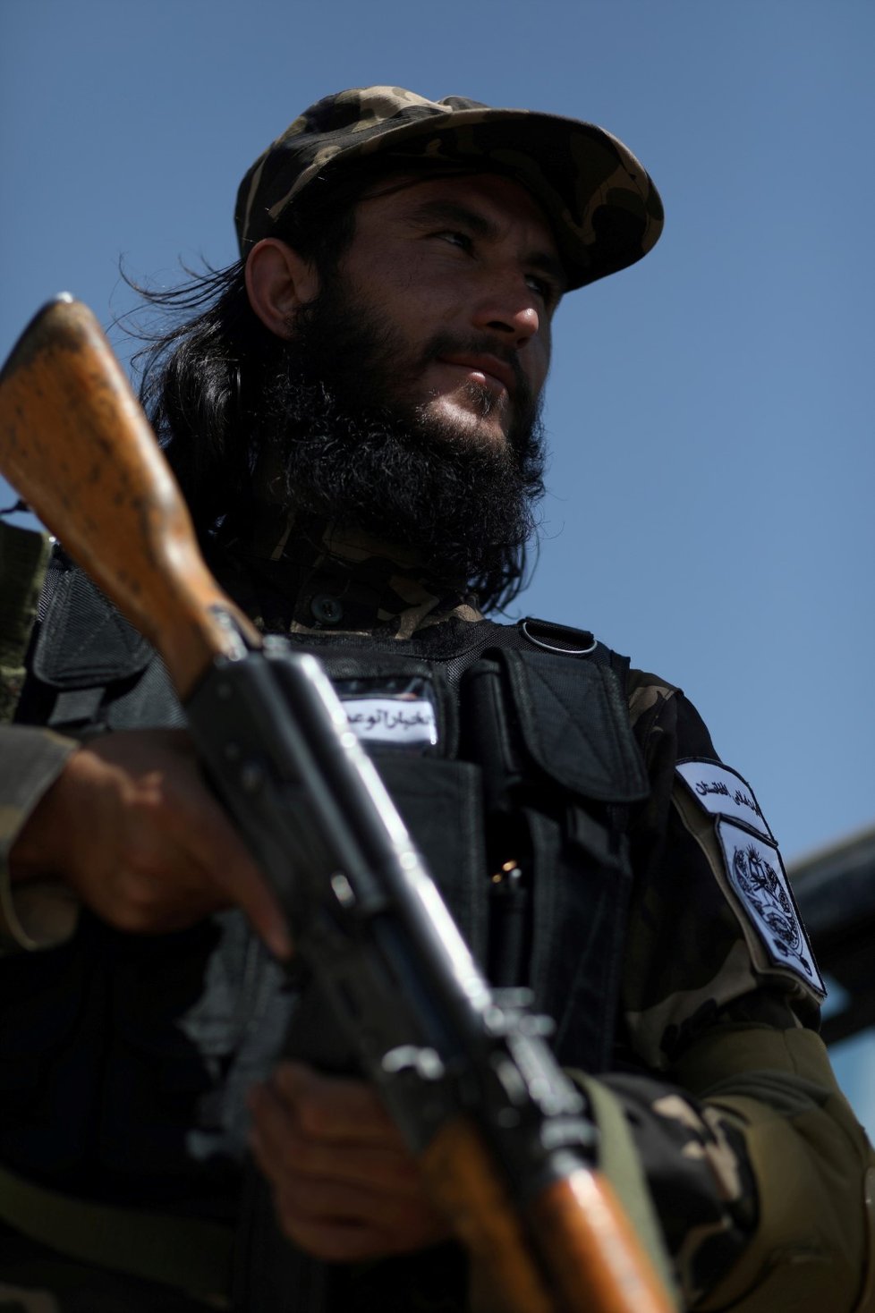 Speciální jednotky Tálibánu v Kábulu.