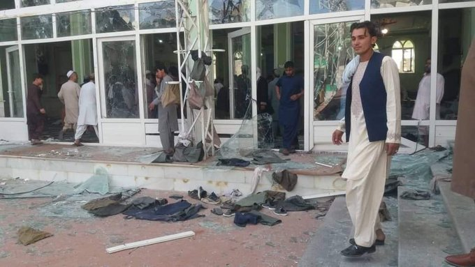 Výbuch v šíitské mešitě v jihoafghánském městě Kandahár.