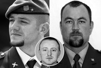 Milan, Robert i Adrian: Prezident vyznamenal padlé vojáky