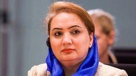 Afghánská poslankyně Šukria Barakzajová.
