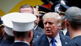 Exprezident USA Donald Trump během piety 20 let od teroristického útoku kritizoval stažení vojsk z Afghánistánu (11.9.2021)