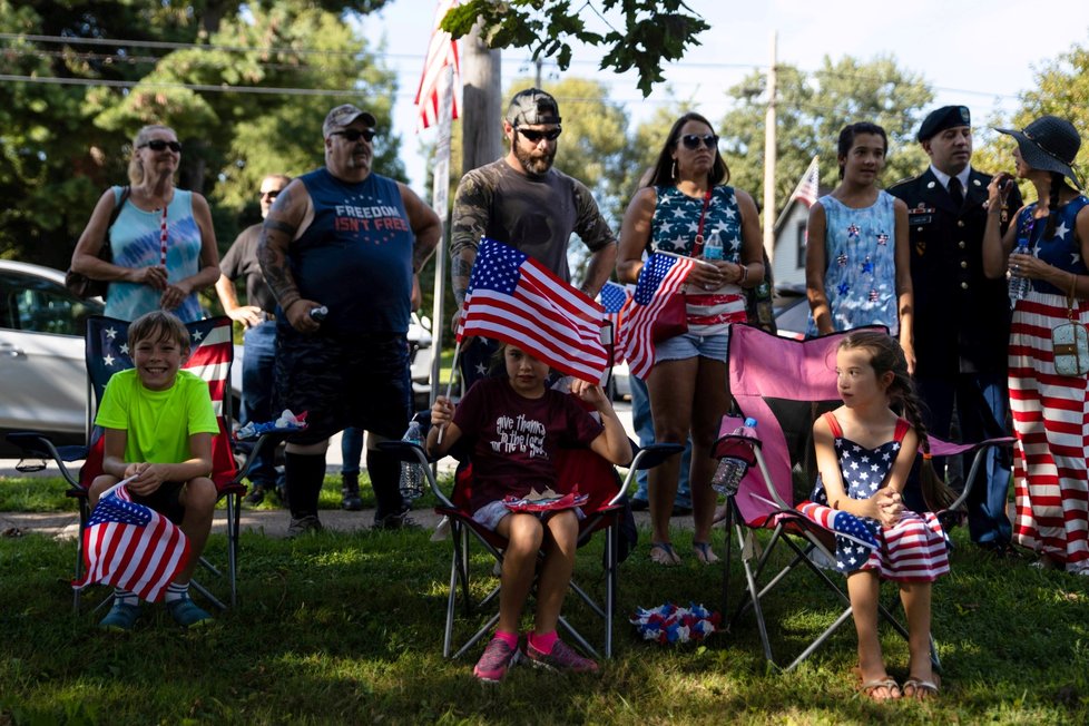 V USA uctili padlé po teroru v Afghánistánu (29. 8. 2021)