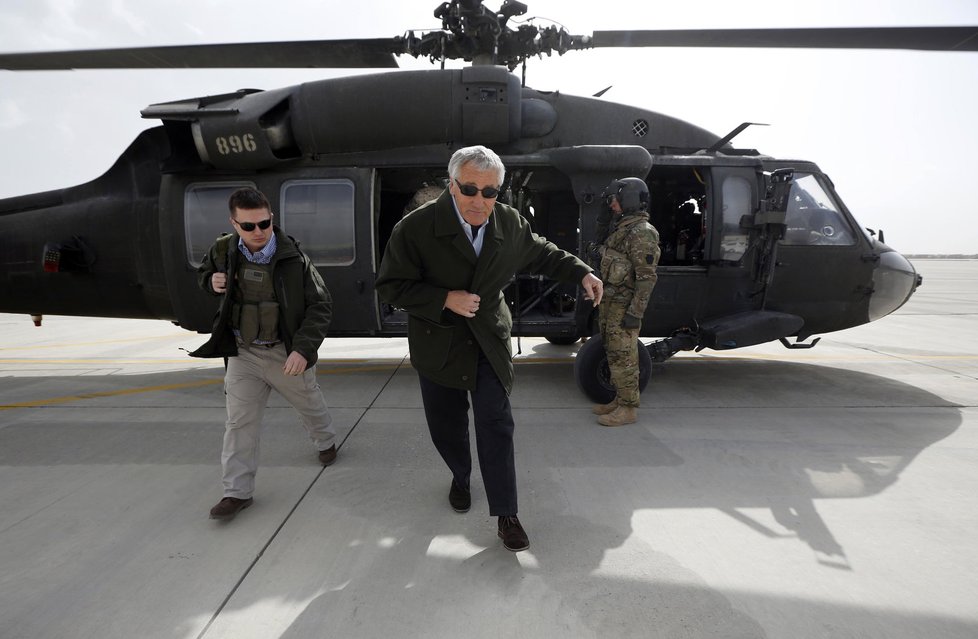 Americký ministr obrany Chuck Hagel, který je od pátku na návštěvě Afghánistánu, je v pořádku na jiném místě Kábulu, ujistil Pentagon.