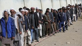 Zářijové volby v Afghánistánu.