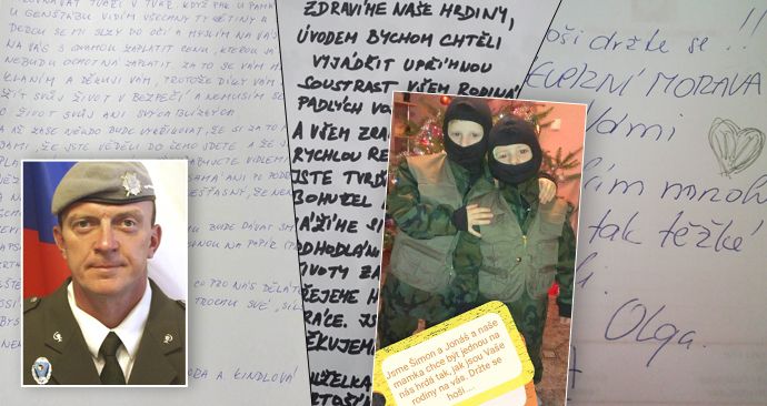 Češi poslali vojákům v Afghánistánu dojemné vzkazy.