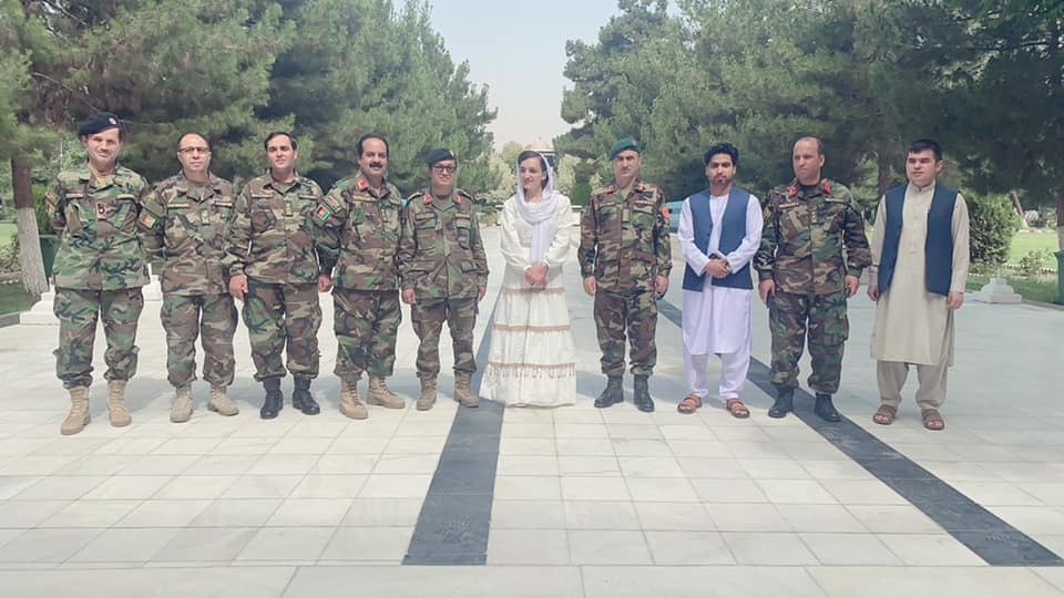 První a jediná starostka v Afghánistánu Zarifa Ghafari.