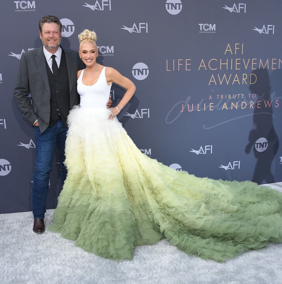 AFI Life Achievement Award: Blake Shelton a Gwen Stefani