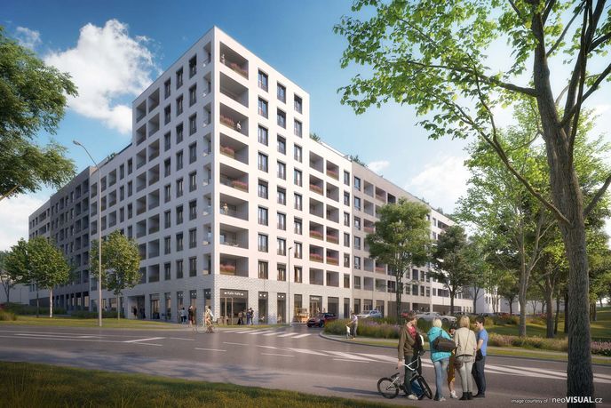 Nájemní projekt, který AFI chystá ve Strašnicích Nájemní projekt, který AFI chystá ve Strašnicích