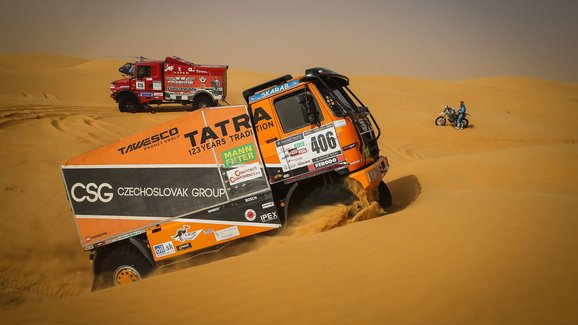 Africa Eco Race 2020: Tomeček u Růžového jezera v Dakaru