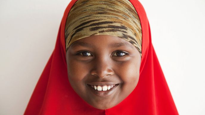 Děvče ze Somalilandu