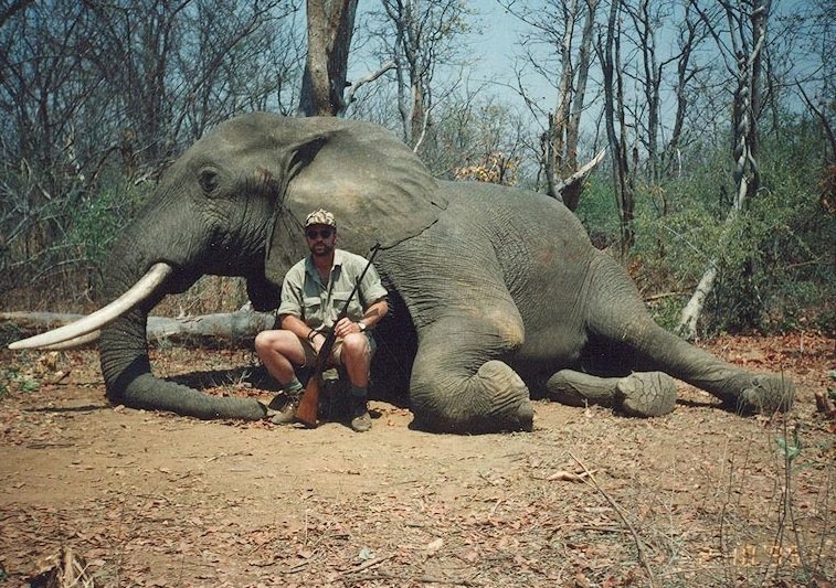 Společnost African Sky Hunting nabízí lovení slonů. „Váš úlovek bude impozantní,“ vzkazují na webu.