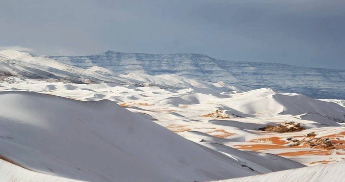 Sníh na Sahaře