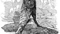Cecil Rhodes, karikatura britských nároků