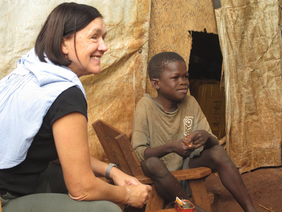 Paní Ludmila zasvětila svůj život pomoci lidem ve Středoafrické republice.