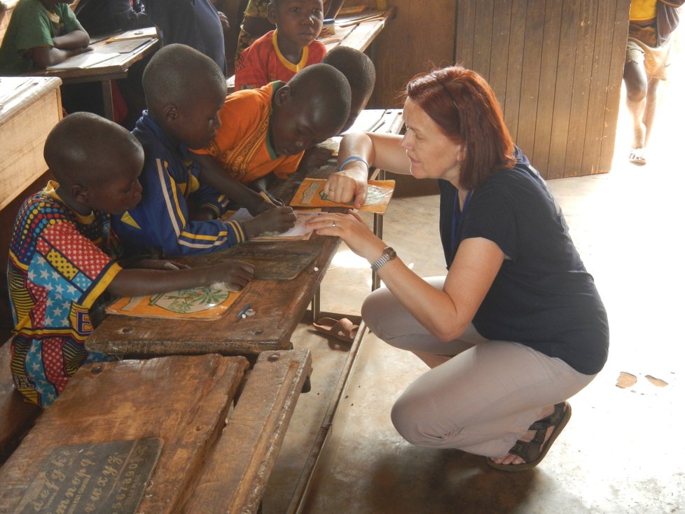 Paní Ludmila zasvětila svůj život pomoci lidem ve Středoafrické republice.