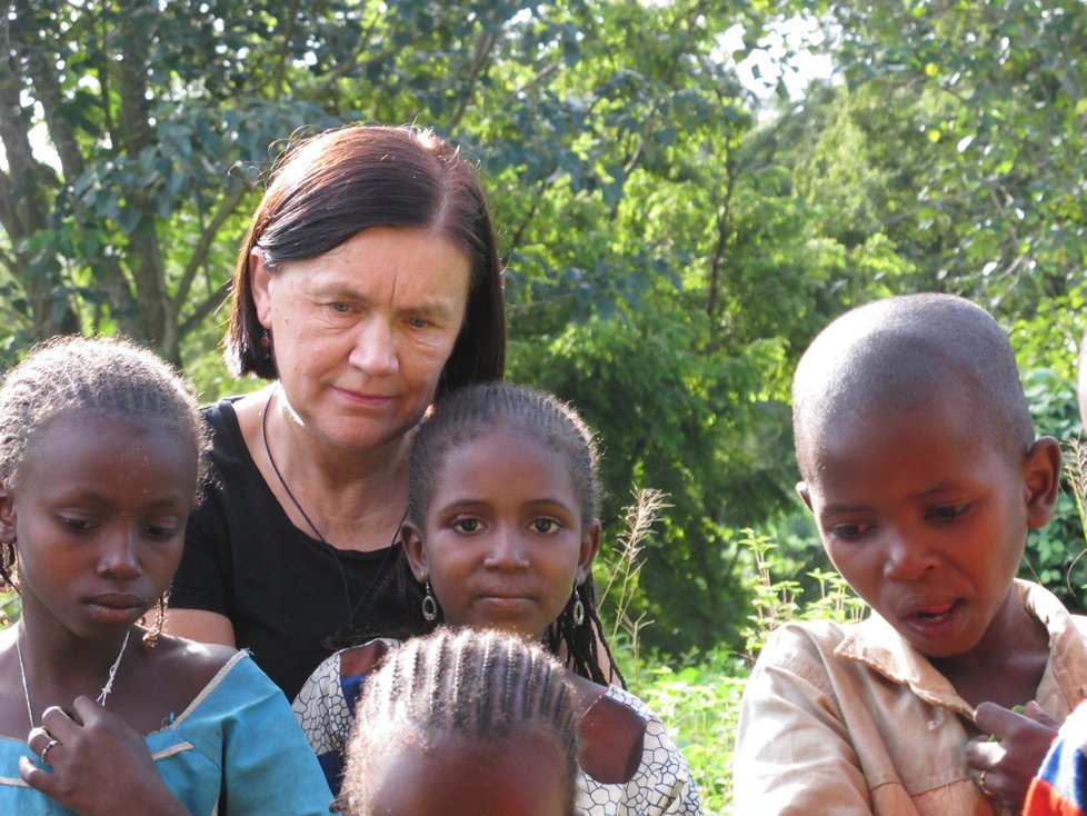 Paní Ludmila zasvětila svůj život pomoci lidem ve Středoafrické republice.