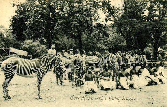 Lidské zoo byly na přelomu 19. a 20. století v Evropě velmi populární.
