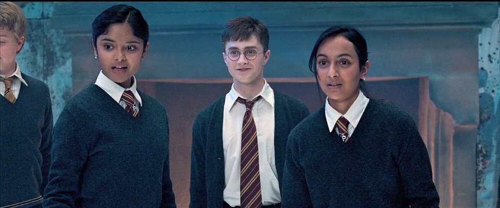 Afshan Azadová jako Padma Patilová v Harrym Potterovi