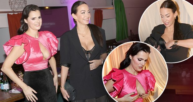 Agáta Hanychová a Ornella Koktová