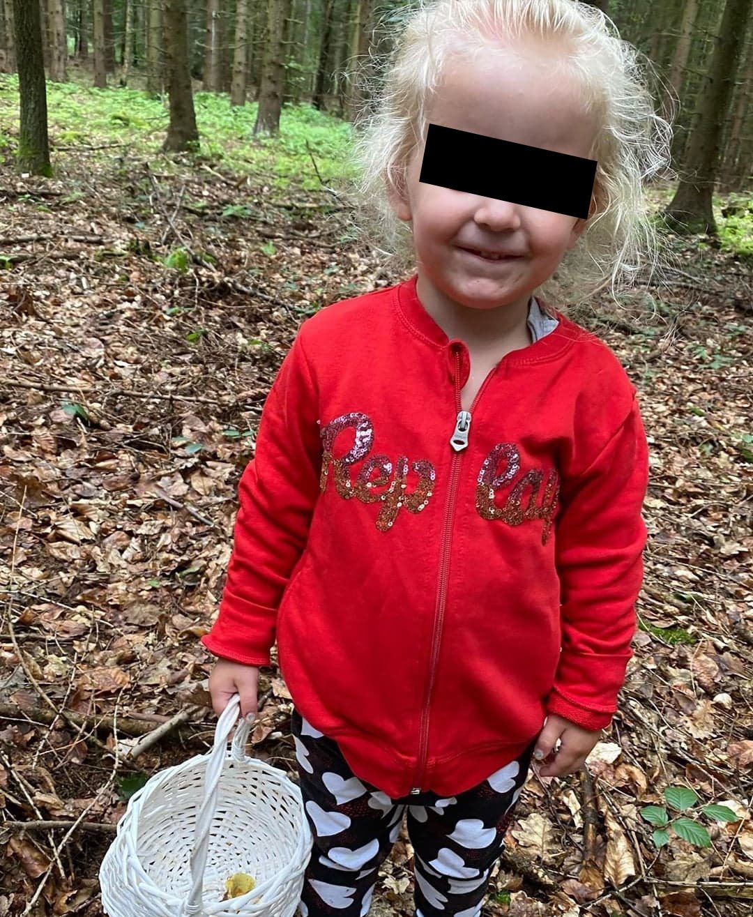 Agáta Hanychová vyrazila s dětmi na houby.
