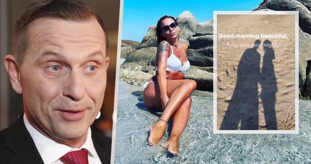 Jaromír Soukup a Agáta Hanychová ukázali první společné foto.