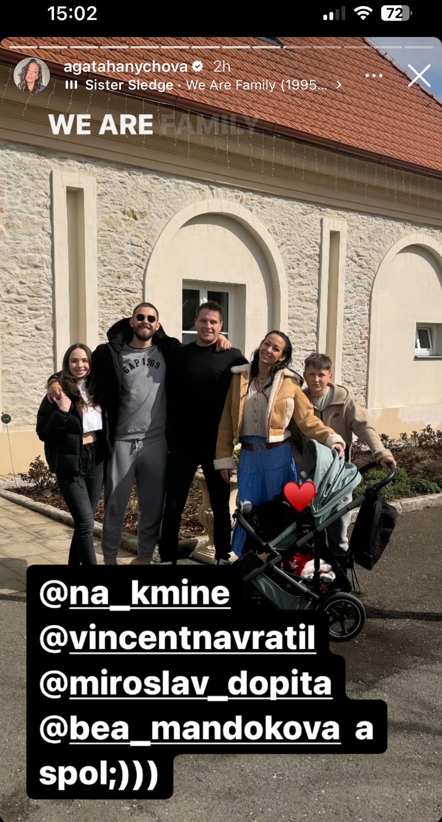 Agáta zveřejnila fotografii spokojené rodiny z výletu i s bratrem Vincentem