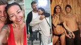 Krátké lásky jedné tmavovlásky: Vztahy Agáty Hanychové nejsou na dlouho! Podívejte